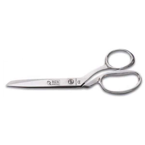 Rıza M-A3157-9 Tekstil / Yatık Regula Makası No: 9 inç / 22,86 cm - Nikel Kaplama - Image 1