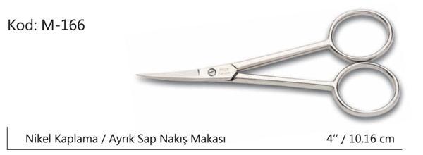 Rose Europe Ayrık Saplı Nakış Makası Süper Kalite No:4 10,16 CM - Image 1