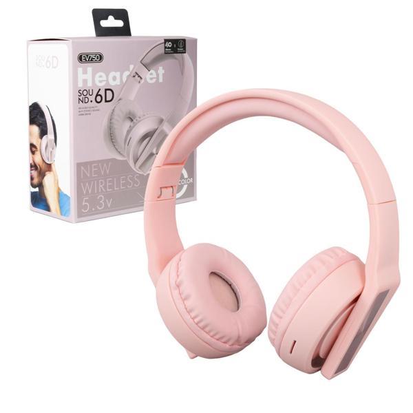 Magicvoice CV750 Kablosuz Bluetooth Kulaküstü Tasarım Kulaklık Mikrofonlu Müzik Ve Konuşma Özellikli - Image 1