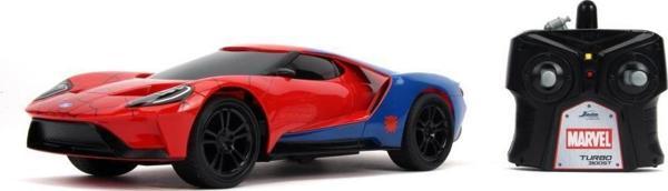 Jada Marvel Örümcek Adam Spider-Man RC 2017 Ford GT 1:16 Uzaktan Kumandalı Araba 226002 - Image 1