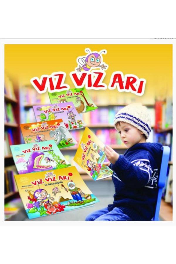 Yeni Asya Neşriyat 5'Li Set Vız Vız Arı- 8140 Çizgilerle Değerler Eğitimi Demirhan Kadıoğlu Can Kardeş Yayınları - Image 1