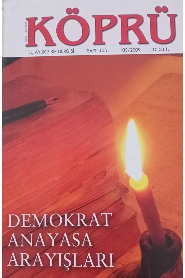 Yeni Asya Neşriyat Demokrat Anayasa Arayışları Köprü Sayı: 92 Güz/2009 - Image 1