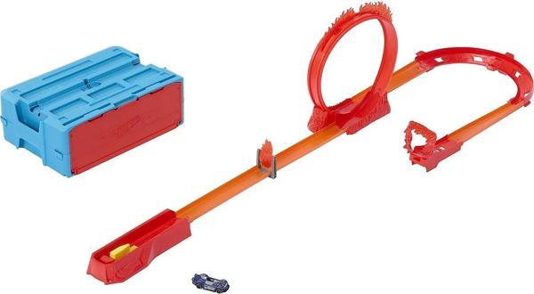 Hot Wheels Track Builder Alev Temalı Akrobasi Seti HMC04 - Image 1