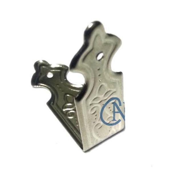 Dekoratif Sandık, Kutu Kenarı, 11x32mm, Nikel, 100 Adet - Image 1