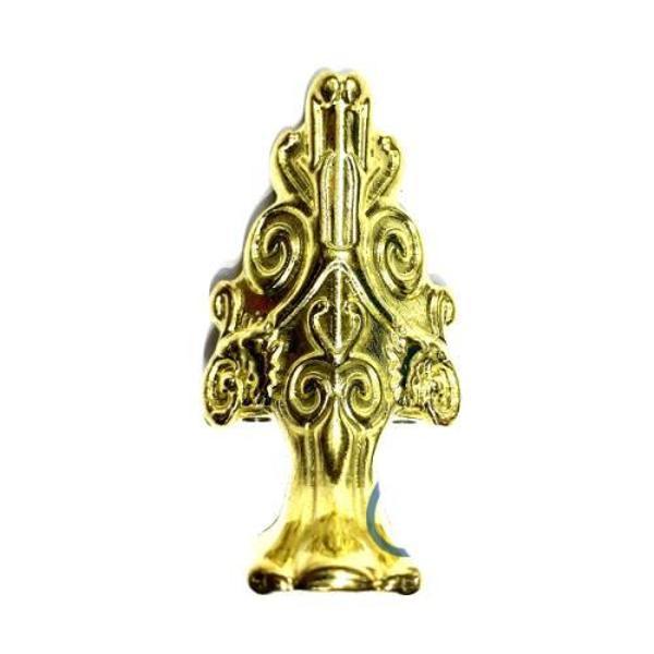 Lükens Sandık Ayağı, Kutu Ayak 4 cm - Sarı, 50 Adet - Image 1