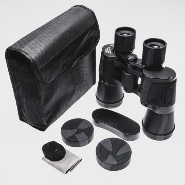 100x100 Kauçuk Kaplamalı Mavı Cam Mercekli Dürbün 56m/1000m Kod 90 NK - Image 1