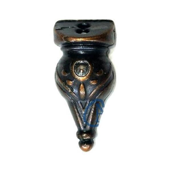 Minare Sandık Ayağı, Kutu Ayak 3 cm - Eskitme, 100 Adet - Image 1