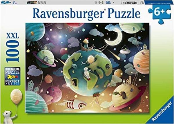 Ravensburger 100 Parça Puzzle Gezegenler 129713  - Image 1