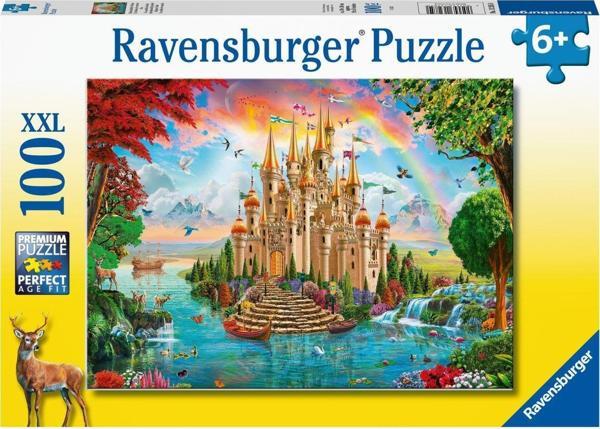 Ravensburger 100 Parça Puzzle Masal Şatosu 132850  - Image 1