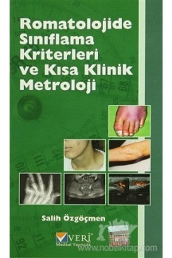 Veri Yayınları Romatolojide Sınıflama Kriterleri Ve Kısa Klinik Metroloji - Salih Özgöçmen - Veri Yayınları - Image 1