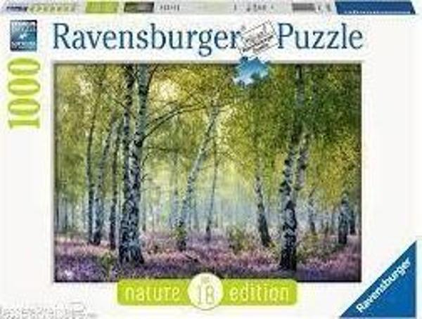 Ravensburger 1000 Parça Puzzle Huş Ağaçları 167531  - Image 1