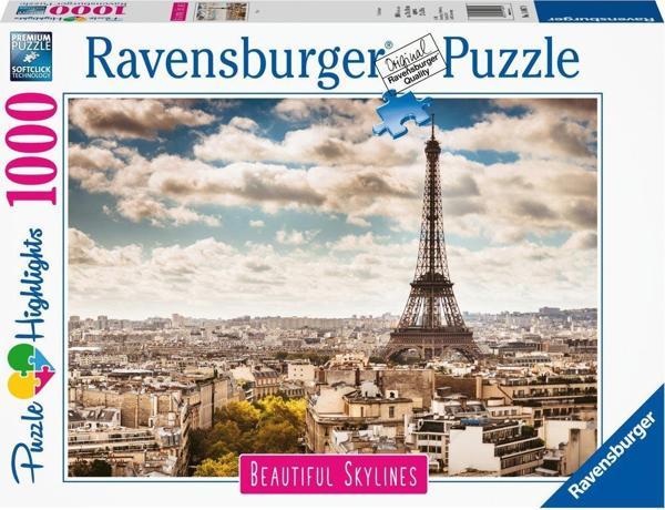 Ravensburger 1000 Parça Puzzle Paris 140879  - Image 1