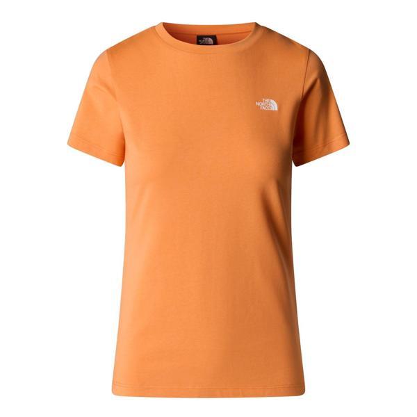 The North Face SIMPLE DOME SLIM TEE Kadın T-Shirt NF0A87NH0TO1 - Image 1