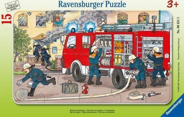 Ravensburger 15 Parça Puzzle Fireman 063215  - Image 1