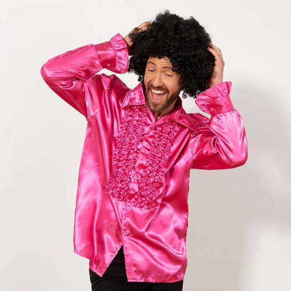 Siyah Renk Kıvırcık Afro Bonus Peruk - Image 1