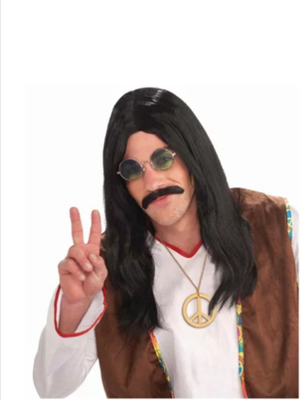 Uzun Barış Manço Peruğu ve Bıyığı - Image 1
