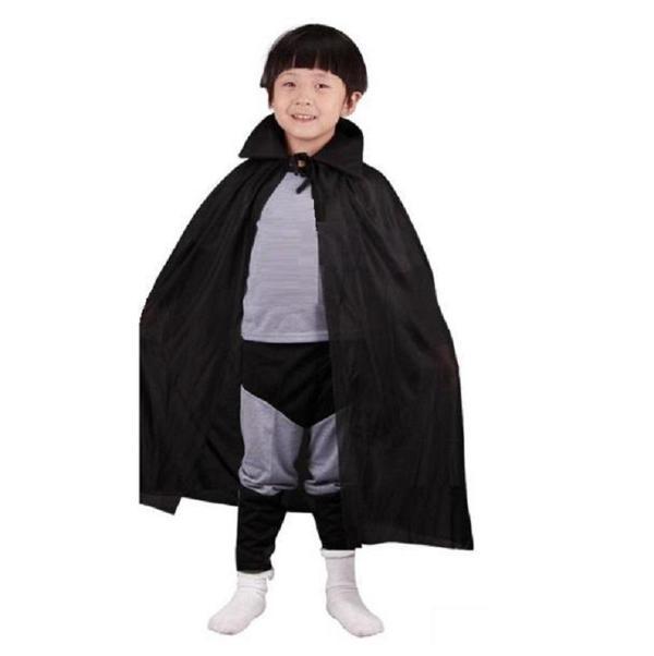 Siyah Renk Yakalı Çocuk Pelerin 90 cm - Image 1