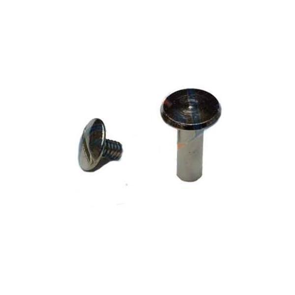 Cilt Menü, Katalog, Kartela Vidası, 13mm - Nikel, 100 Adet - Image 1