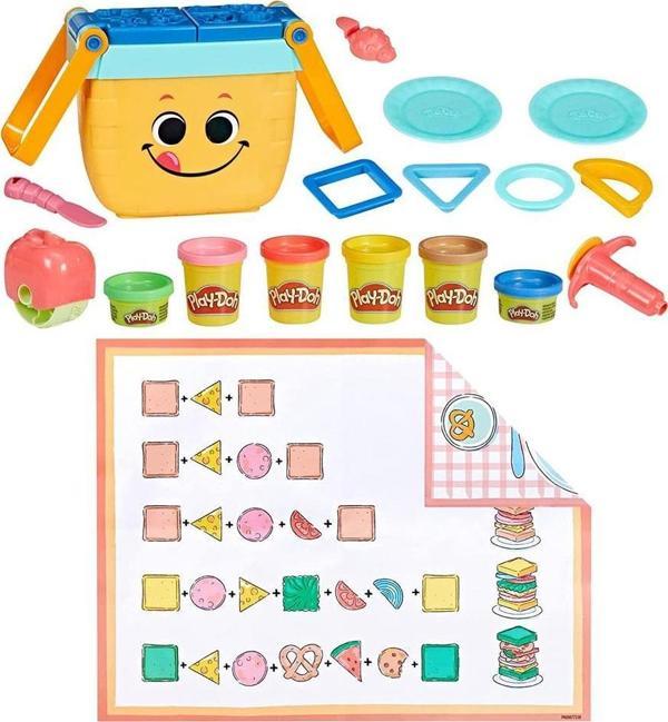 Play-Doh Piknik Şekilleri Başlangıç Seti F6916 - Image 1