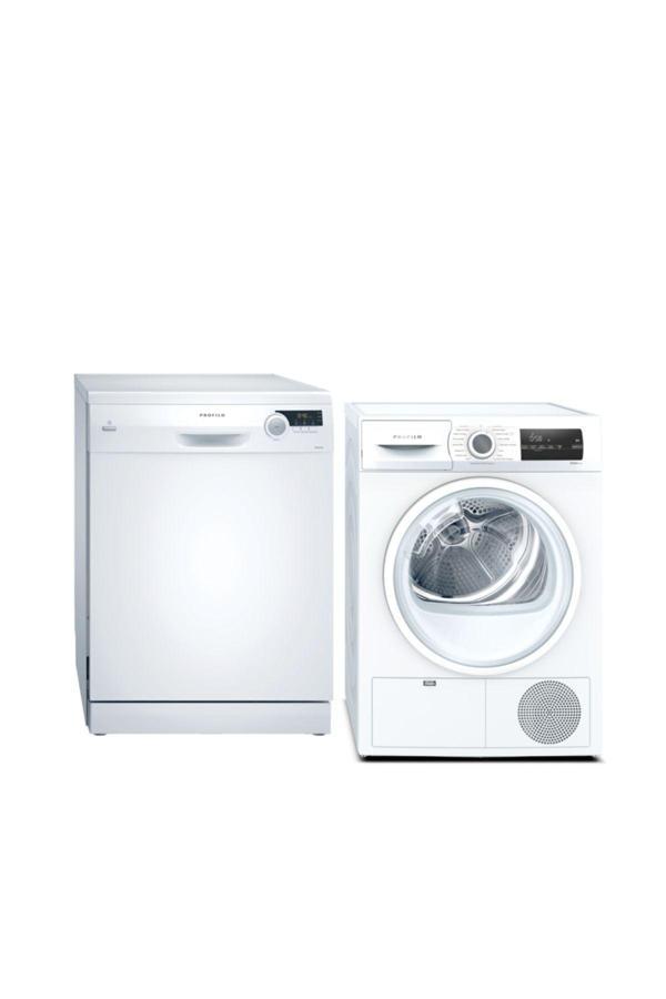 Profilo 4 Program Bulaşık Makinası & 8 Kg Kurutma Makinası - Image 1
