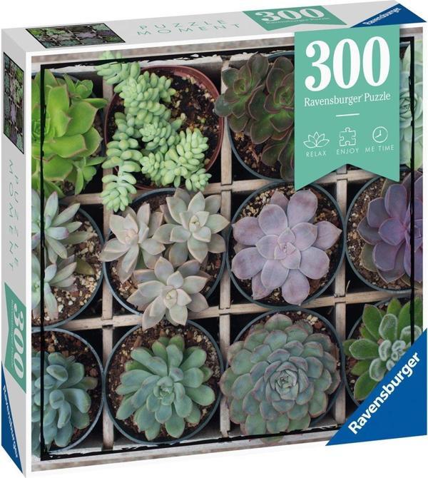 Ravensburger 300 Parça Puzzle Yeşil Çiçekler 129676 - Image 1