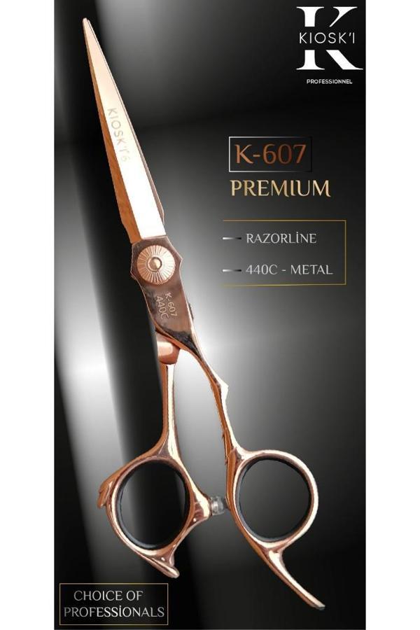 Kioski Profesyonel Premium Lüks Makas 440-C 6 Numara K-607 - Image 1
