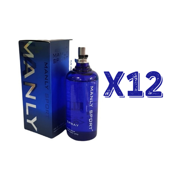 Manly Sport EDC 125 Ml Erkek Parfüm 12 Adet - Image 1