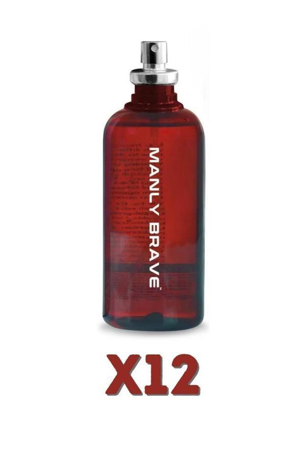 Manly Brave EDC 125 Ml Erkek Parfüm 12 Adet - Image 1