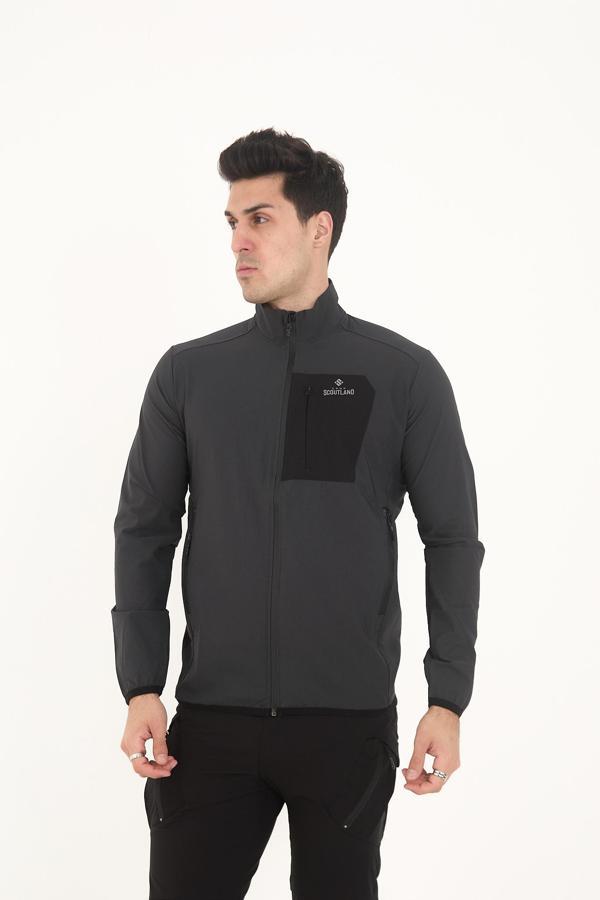 Camp255 Outdoor Tactical Su İticili Erkek Fermuarlı Taktik Sweatshirt - Image 1