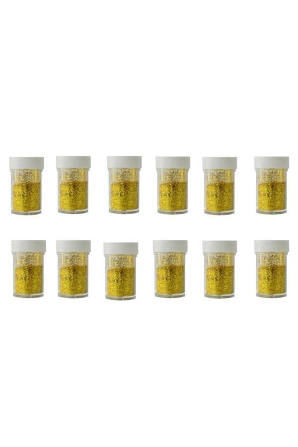 Linea Altın Renkli Tuzluklu Toz Sim 12 Li - Image 1