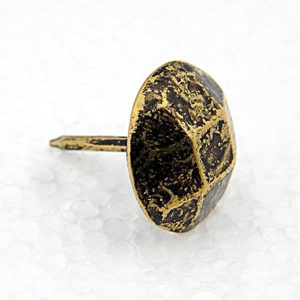 Febko - Eskitme Antik Beşgen Kabara / Raptiye 18 mm 10 adet - Image 1