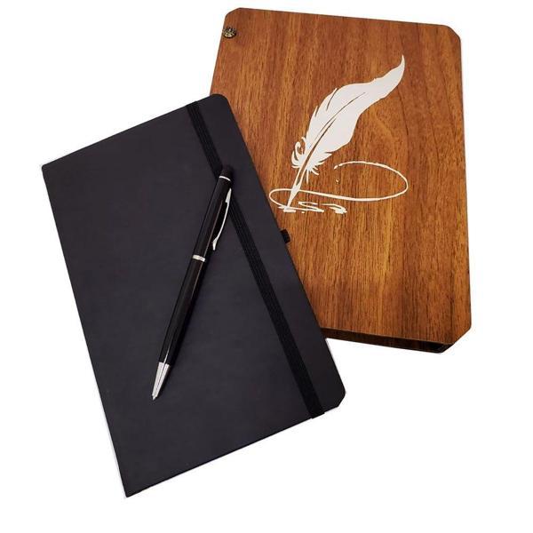 Kalem ve Termo Deri Defter Set - Image 1