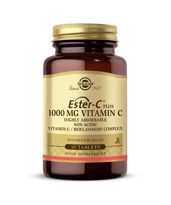 Solgar Ester-C Plus 1000 Mg 30 Tablet - Image 1