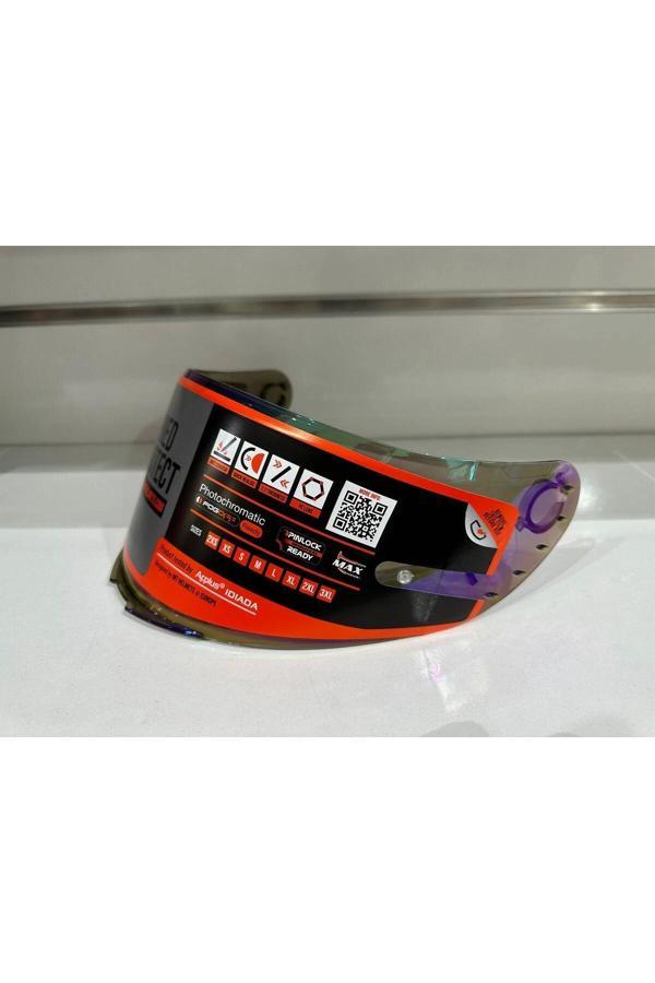 KASK CAMI (VİZÖR) MT V-14 İRİDYUM (BLADE-2 TARGO-REVENGE-2) Uyumlu - Image 1