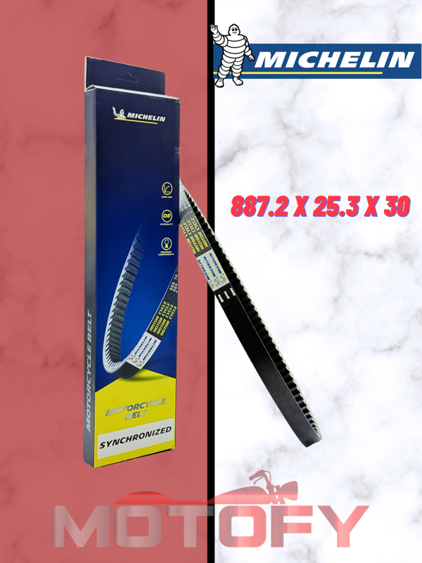 YAMAHA NMAX 125 - 155 TAHRİK KAYIŞI MICHELIN 887.2 x 25.3 x 30 - Image 1