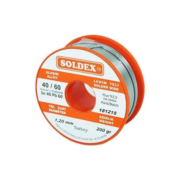 40-60 Lehim Teli 200 Gr 1.6 mm- Sn:40 / Pb:60 - Image 1