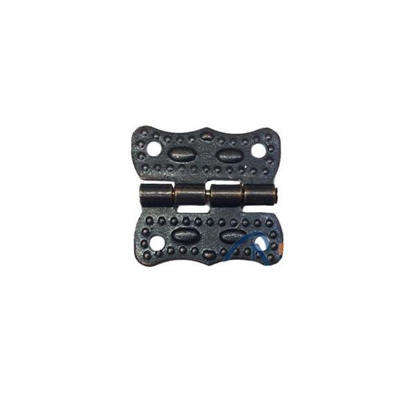 Papatya Menteşe - Küçük 20x20 mm, Antik, 1 Adet - Image 1