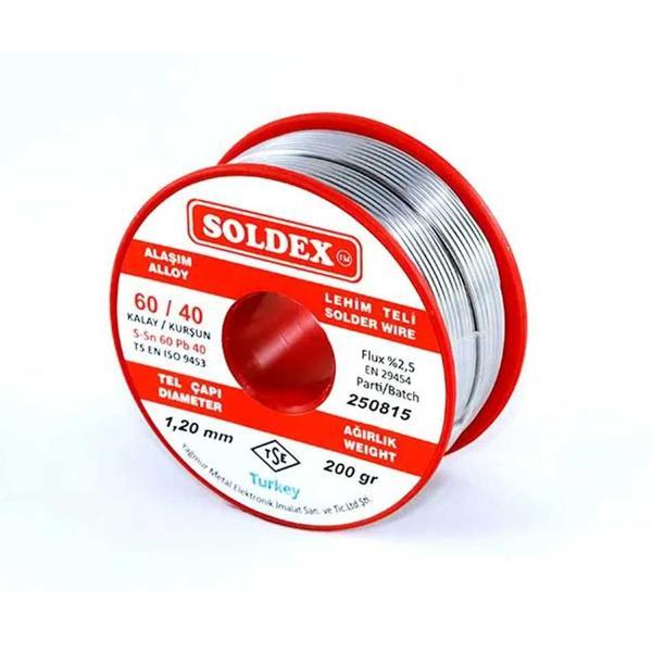 60-40 Lehim Teli 200 Gr 1 mm - Sn:60 / Pb:40 - Image 1