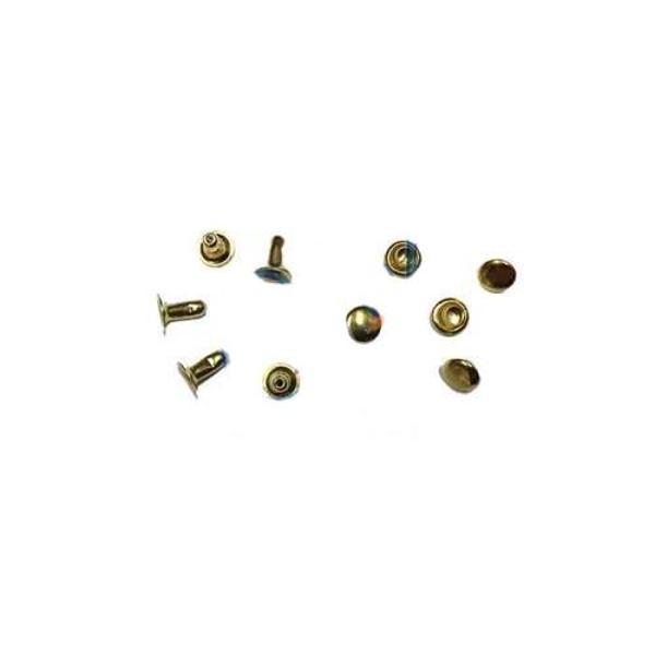 Rivet Perçin - 6mm, Sarı, 1000 Adet - Image 1