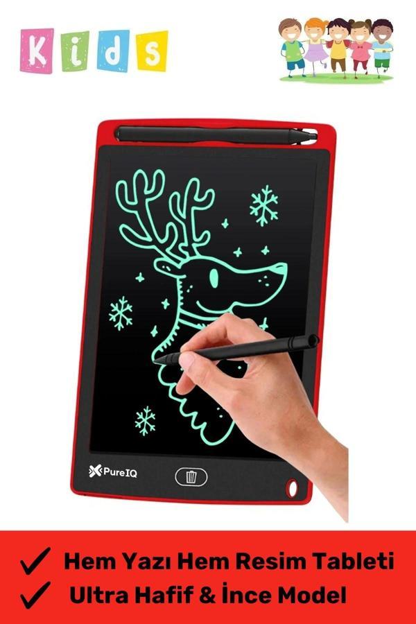 Premium Lcd Ekranlı Kalemli Dijital Çizim Tableti Yazı Tahtası Boyama Resim 8,5 Inç Akıllı Tablet - Image 1