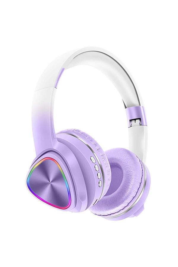 Kulak Üstü Kablosuz Kulaklık Anc Rgb Işıklı Sd Kart Uyumlu Oyun Ve Müzik Kulaklığı - Image 1