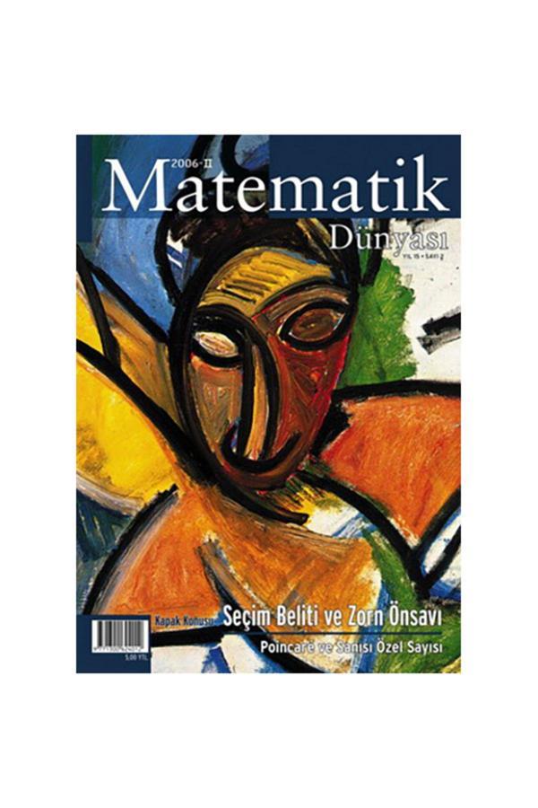 Nesin Yayınevi Matematik Dünyası Dergisi Sayı:69 Yıl:2006 - Iı - Image 1