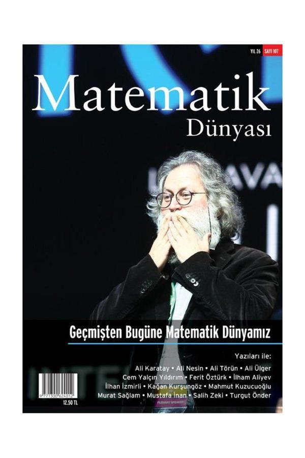 Nesin Yayınevi Matematik Dünyası Dergisi Sayı:107 Yıl:2019 - Image 1