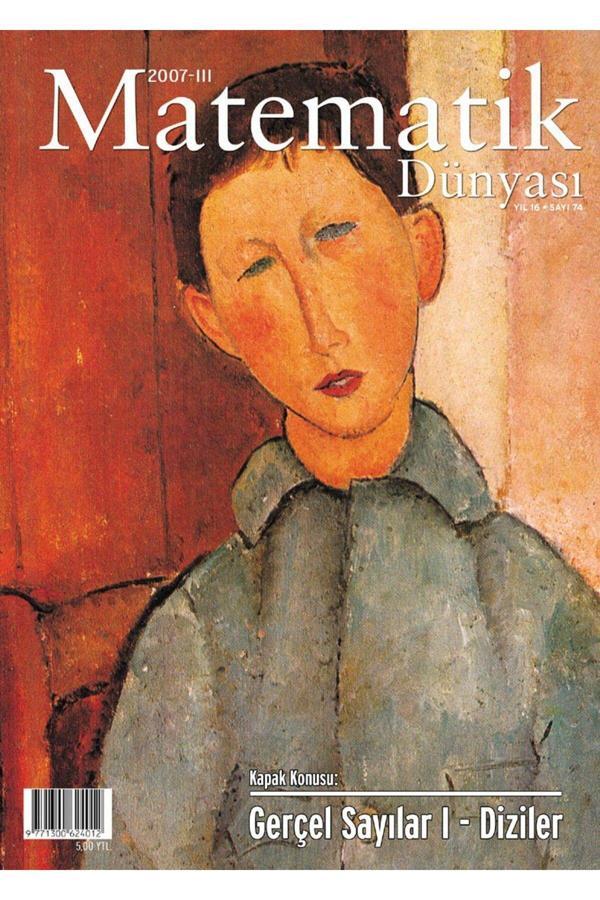 Nesin Yayınevi Matematik Dünyası Dergisi Sayı:74 Yıl:2007 - Iıı - Image 1