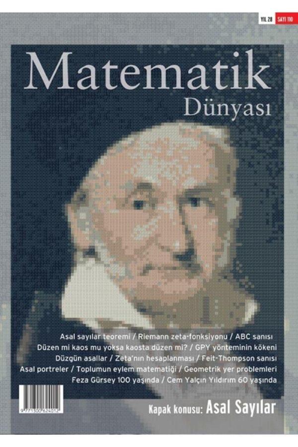 Nesin Yayınevi Matematik Dünyası Dergisi Sayı:110 Yıl:2021 - Image 1