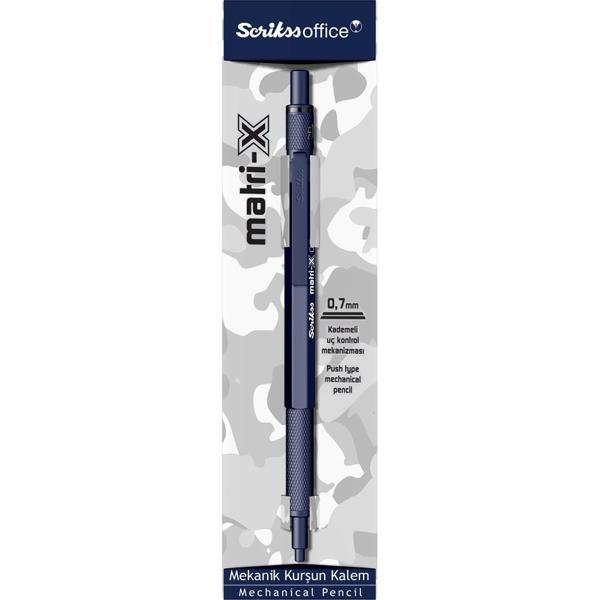 Matri-X Versatil 0.7 mm Lacivert Şeffaf Amb. - Image 1
