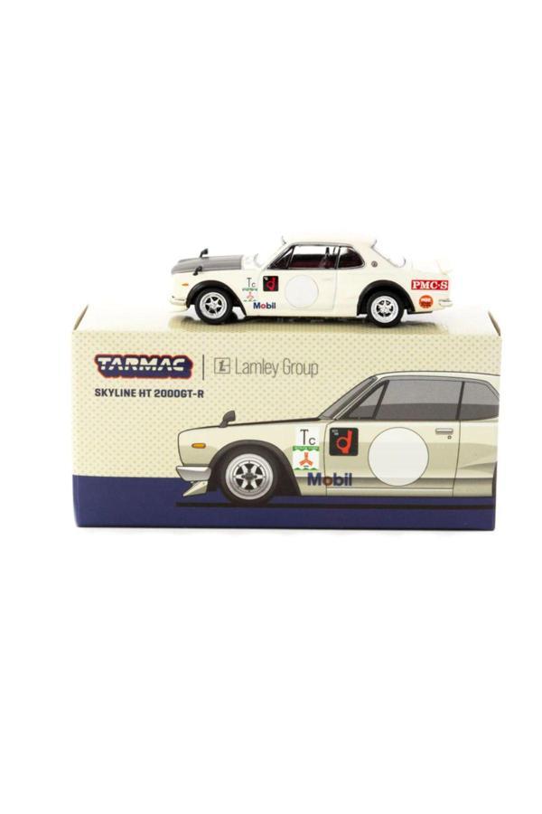 Tarmac Works 1/64 Skyline Ht 2000Gt-R (Lamley Group Özel Üretim) Model Araba - Image 1
