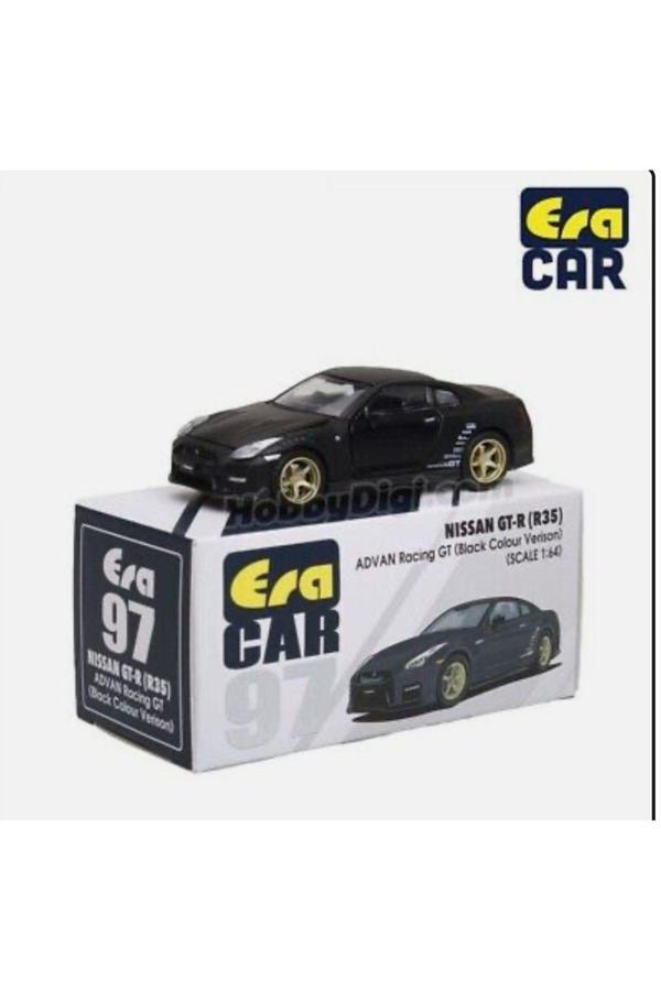 Era Car 1:64 Nissan Gt-R (R35) Advan Racing Gt – Siyah Versiyon - Image 1