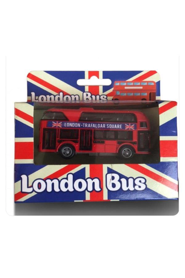 Tgroup Pldz London Bus-1:60 Ölçek Metal Londra Otobüsü Diecast - Image 1