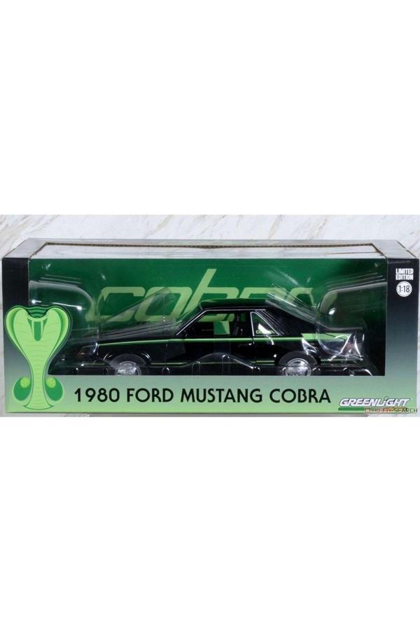 Greenlight 1:18 1980 Ford Mustang Cobra – Limited Edition Model Araba - Image 1
